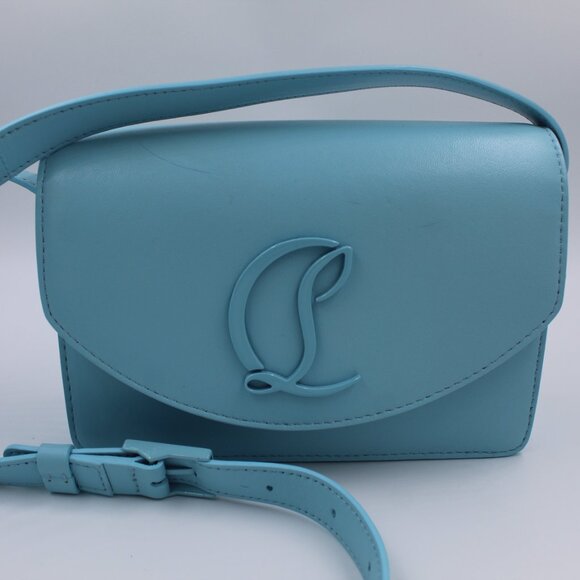NWD Christian Louboutin Loubi54 Logo Flap Front Shoulder Bag Crossbody $2190